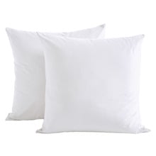 Lulu Cotton-Blend Recycled European Pillowcases (Set of 2)